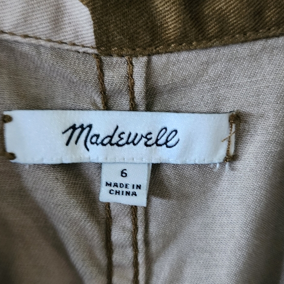Madewell Wide Leg Jumpsuit in Cottontail Camo Size 6 - Picture 6 of 14